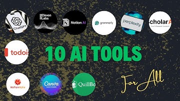Top 10 AI Tools for All | Best Free AI Tools 2025 (Students, Creators & Professionals)