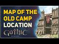 Map of the Old Camp Location Gothic 1 Remake
