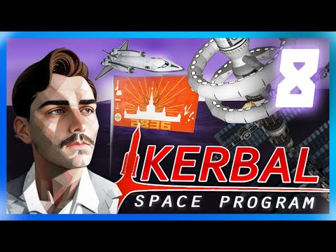 ВЫСАДКА НА ЕВУ! ЦУП БОЛЬШЕ НЕ НУЖЕН! | Kerbal Space Program №8
