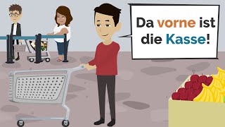 Deutsch lernen | Wortschatz: Einkaufen & Alltag | wichtige Verben