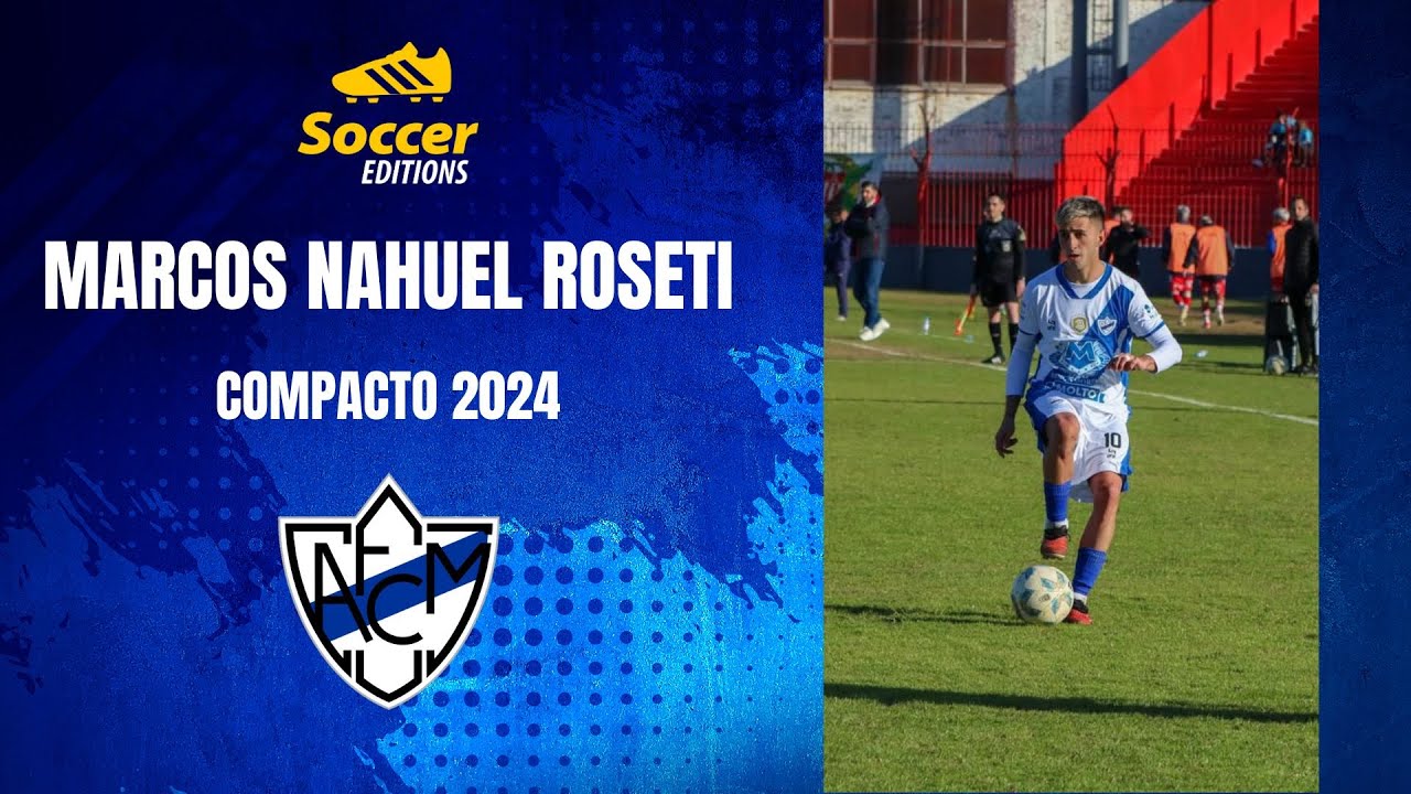 Marcos Roseti - Volante ofensivo - Extremo / Offensive midfielder - Winger  - C.A. Midland 2024