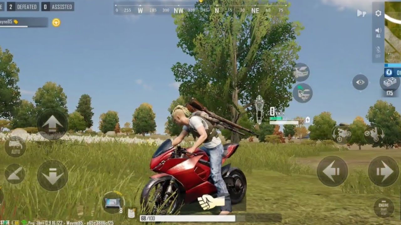 PUBG NEW STATE BIKE DRIVING TEST✨😜|WAYNE GAMING|