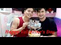 A valentines day  surprise to my partnergay couple