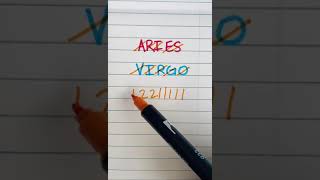 Aries & Virgo 🤍