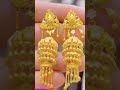 new design gold  Earrings Jhumka design #goldaccessories #gold