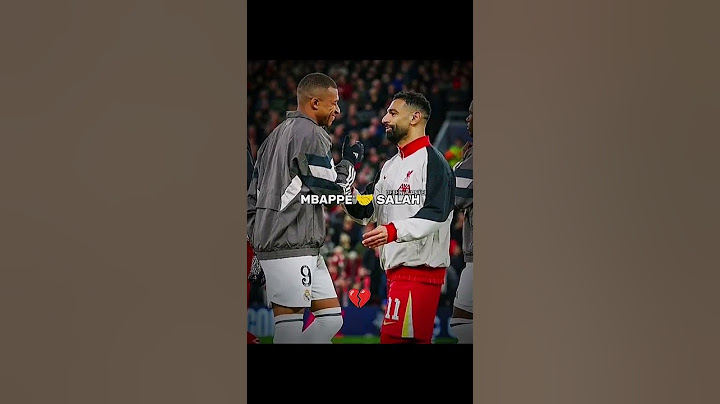 Mbappé 🤝 Salah 🤸‍♂️😂 #football #mbappe #mbappé #salah #shorts