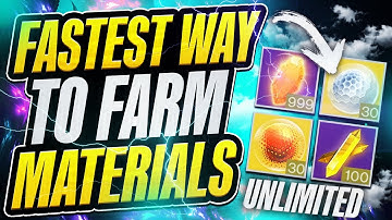 De snelste manier om onbeperkt materialen te verzamelen in Destiny 2 Edge Of Fate!