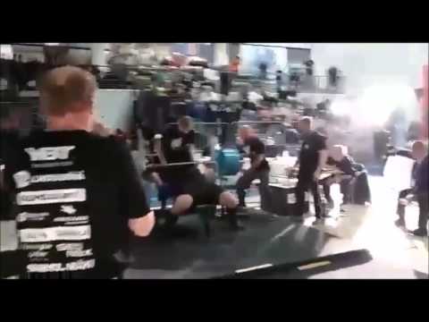 Fredrik Smulter 409 kg / 901 lbs 1-2 no lift