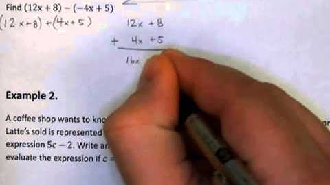 5.7b Subtract with the Additive Inverse