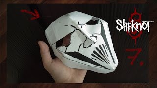 DIY PAPER Mick Thompson 3D MASK |Halloween Tutorial|