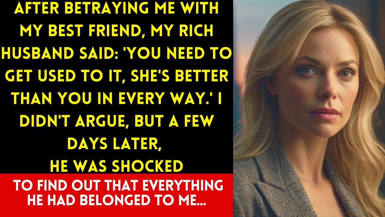 AFTER CHEATING ON HIS WIFE, HUSBAND DISCOVERED THAT EVERYTHING HE OWNED BELONGED TO HER...