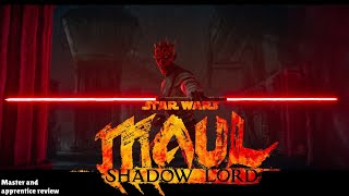 Star Wars: Maul Shadow Lord review