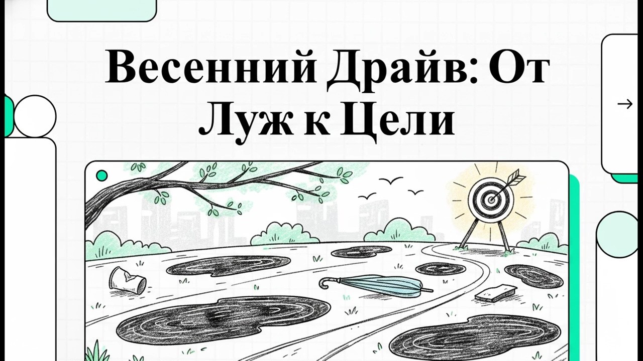 🌱 ВЕСЕННИЙ ДРАЙВ: ОТ ГРЯЗИ К ЦЕЛИ — 345-Й ВЫПУСК ⚡️🧘‍♂️
