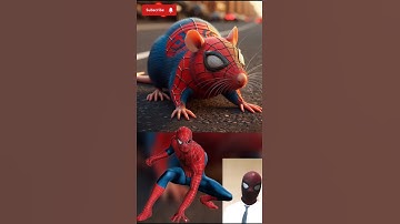 superheroes but rat 🐭 All characters marvel DC ⚡ #marvel #avengers #shorts