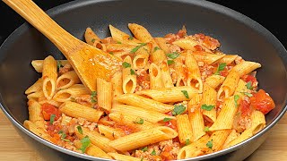 My kids ask for this pasta every day! A simple and delicious recipe in 10 minutes❗
