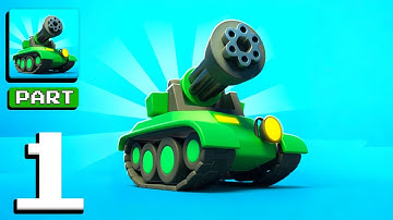 Tank Sniper - Gameplay Walkthrough Part 1 - Sniper Tanks Dominate the War (iOS, Android)