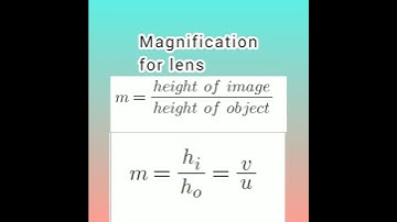 Important formulas of class 10 chapter light reflection and refraction | CBSE | CLASS 10 |