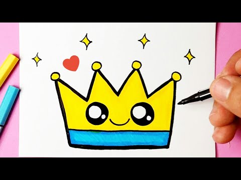 COMO Desenhar UNIÓRNIO com TIARA de flores SUPER fofa