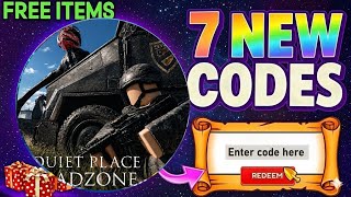*SECRET UPDATE!* | A Quiet Place Deadzone CODES 2026 (ROBLOX A Quiet Place Deadzone)