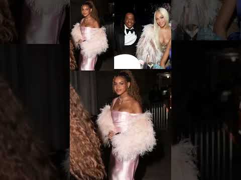 ابنة بيونسيه بلو آيفي تتألق بفستان وردي في حفل   لعام 2025