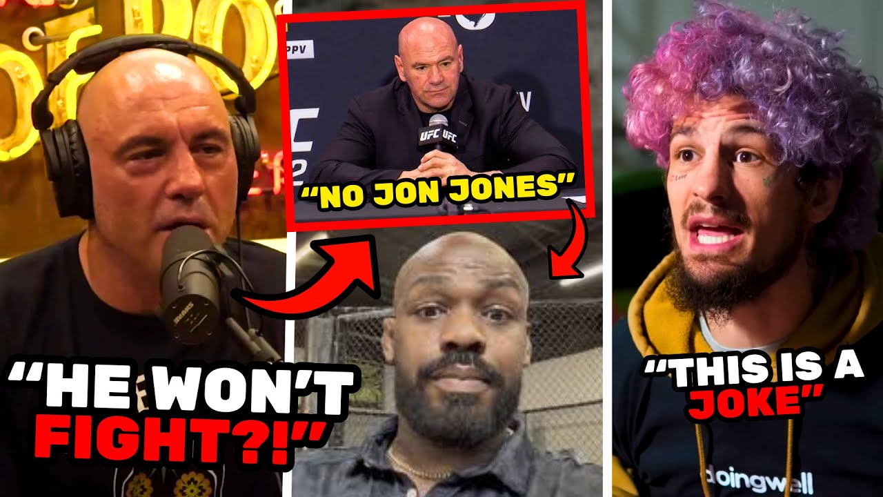 Joe Rogan Reacts to Jon Jones Missing the UFC White House Card!!!