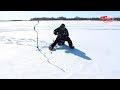 Проверено на себе. Зимняя рыбалка в Саузово. Ведущая отхватила леща!