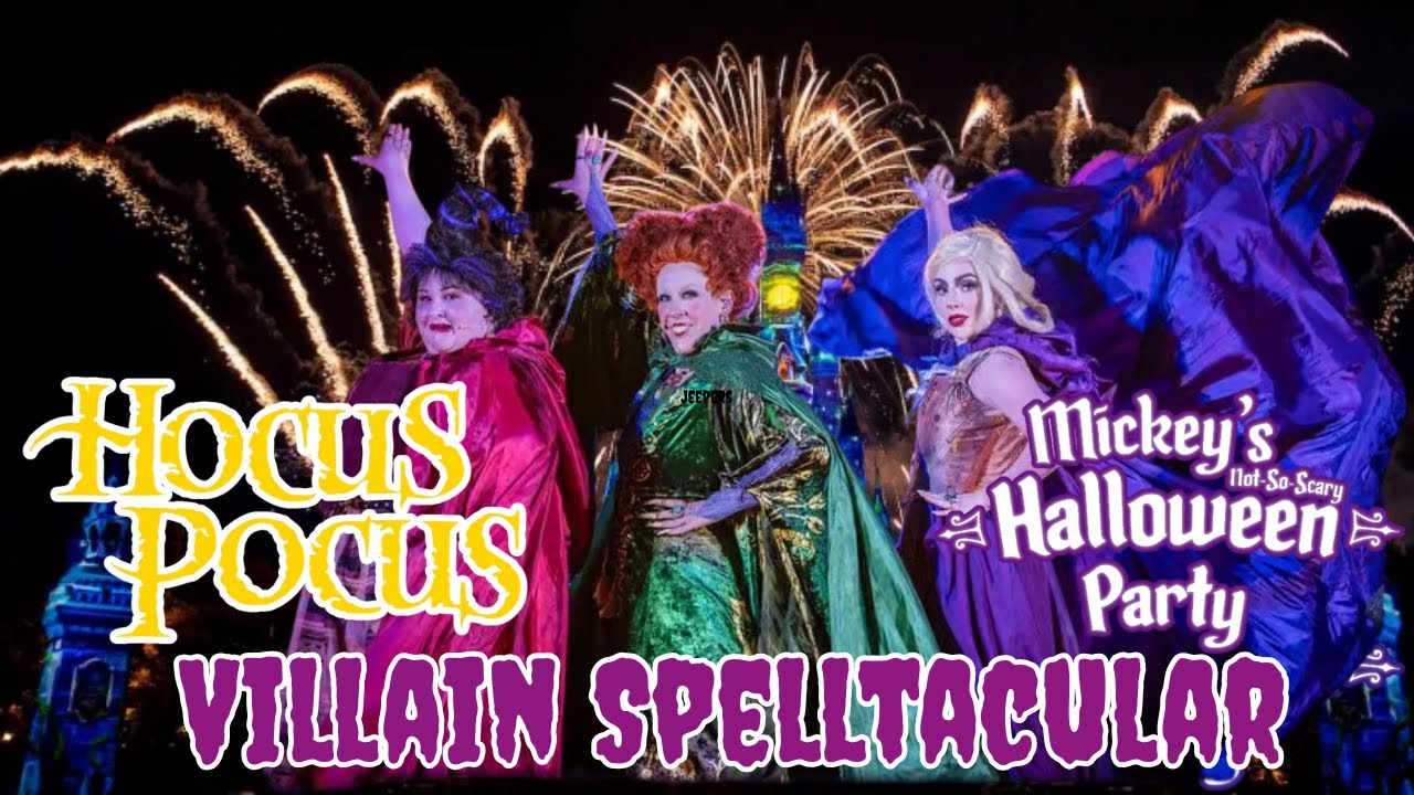 Hocus Pocus Villain Spelltacular POV | Full Stage Show Front Row 4K at ...