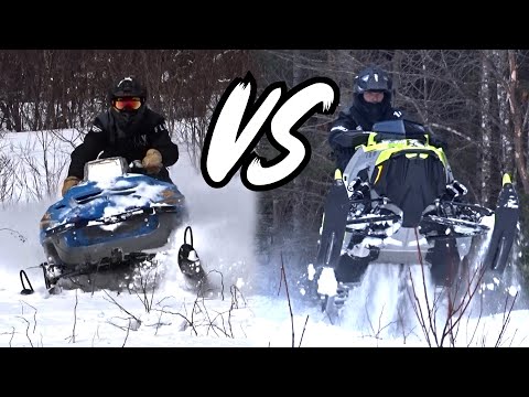 2020 Polaris Assault vs 1990 Indy in the Mountains!!