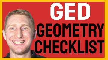 Ultimate GED Geometry Topics Checklist To Save You Time And Frustration!