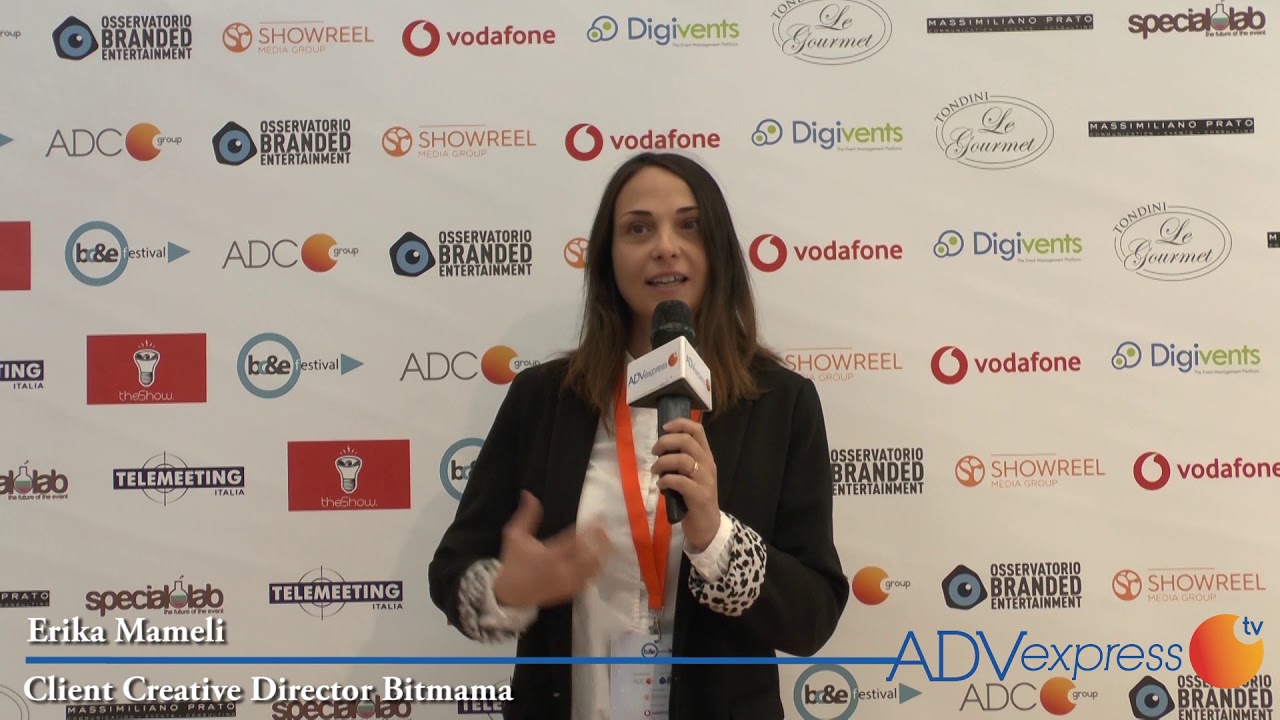 BC&E Awards: Erika Mameli - Client Creative Director Bitmama - YouTube