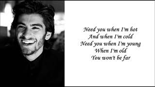 Zayn - There You Are - Lyrics Video