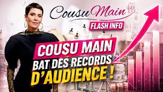 Cousu main breaks audience records on RMC LIFE 👀
