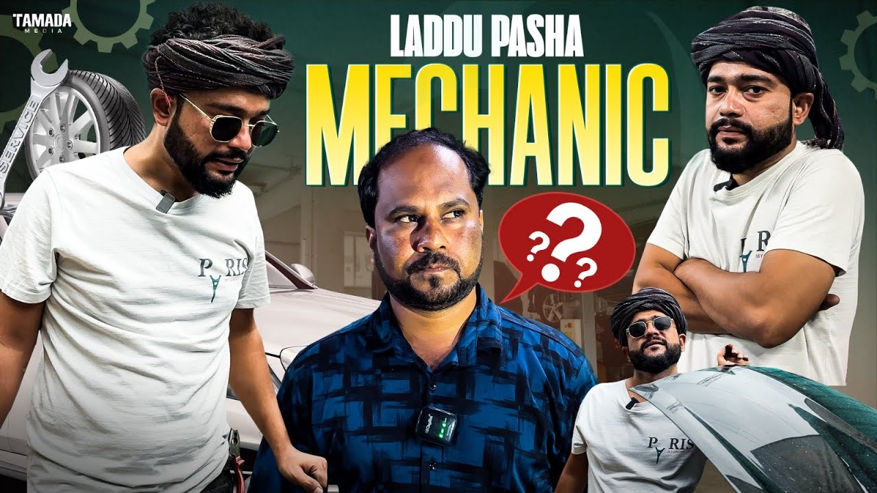 LADDU PASHA MECHANIC || Funny Hyderabadi Comedy || Golden Hyderabadiz