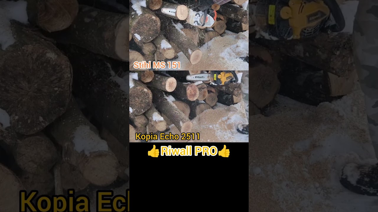 Riwall pro 2526 vs Stihl MS 151
