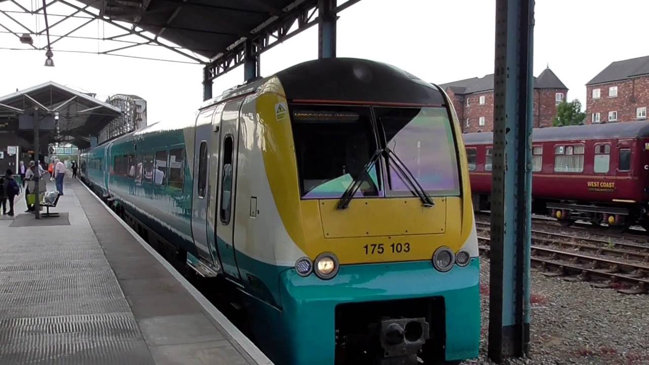 Arriva Trains Wales Class 175 Departing Chester (07/6/16) YouTube