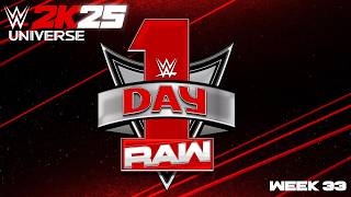 WWE 2K25 : Universe Mode | WWE Raw Day 1 - Week 33 screenshot 5
