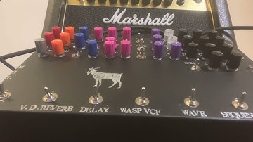 3/11/2023 Experiment Make Sounds Loudly Drone Synth pedal board