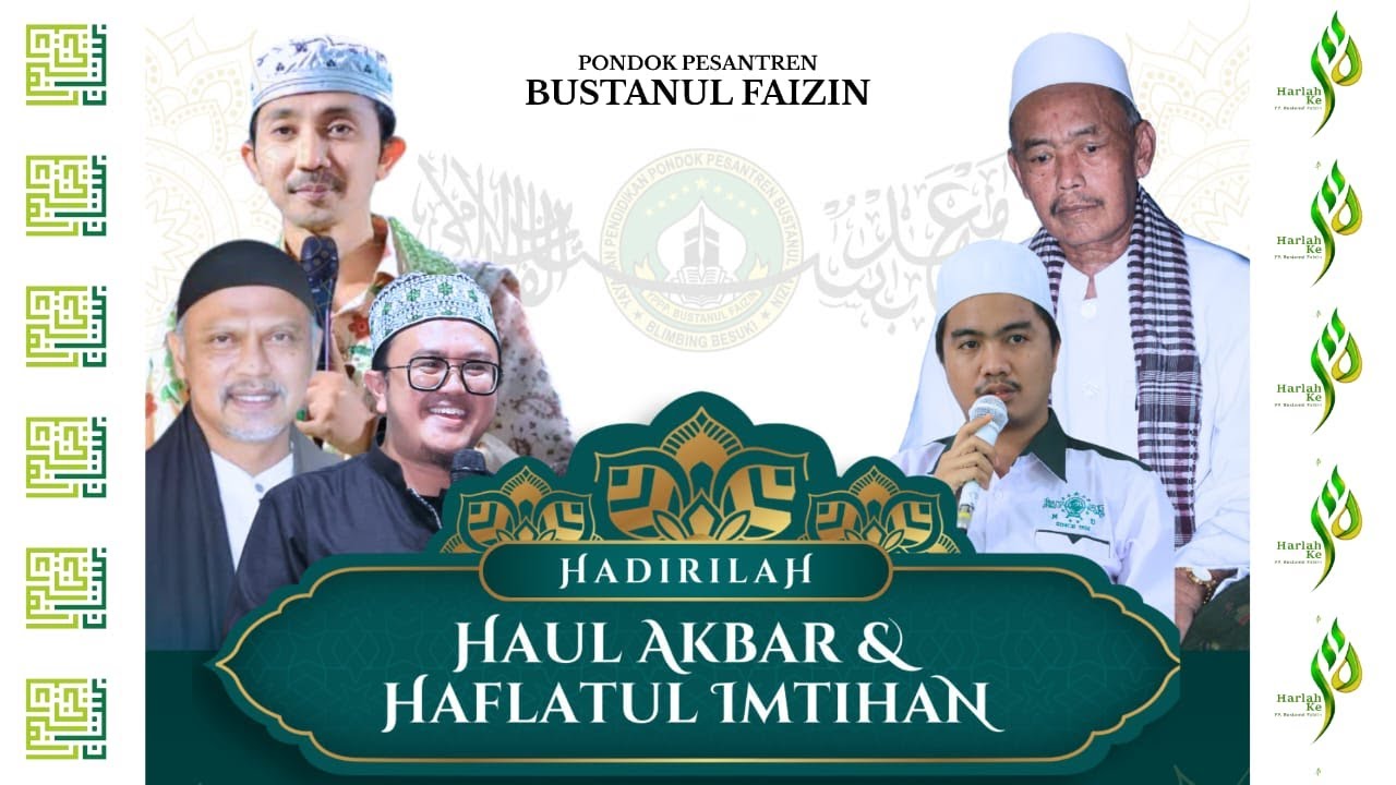 Live Malam Penampilan Pra Harlah Ke 35 Pondok Pesantren Bustanul Faizin
