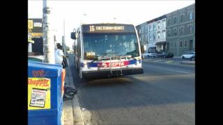 SEPTA Route 16: 2014 NovaBus #8669 Audio/Ride