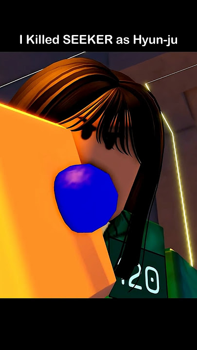 Killing the Seeker as Cho Hyun-ju in Roblox Ink Game #roblox #squidgame #edit #inkgame