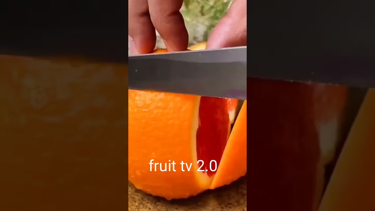 Red orange /  satisfying cutting / fruit tv 2.0