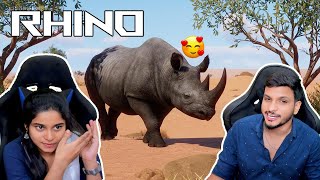 INDIAN RHINO IN MY ZOO | PLANET ZOO IN TELUGU | PART 9