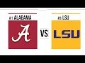 Week 10 2018 #1 Alabama vs #3 LSU Full Game Highlights