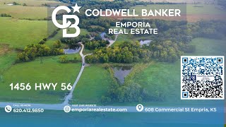 🏡 1456 Highway 56, Allen KS | 4 Bed 3 Bath Home   38 Acres, Creek & Shop 🌳✨