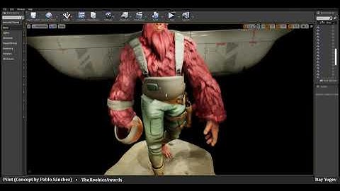 The Pilot UE4 screen record