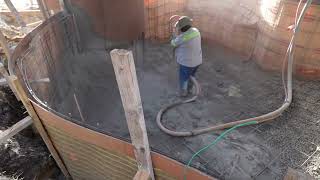 Day In The Life Of A Pool Builder Gunite Shoot Brevard County, Fl