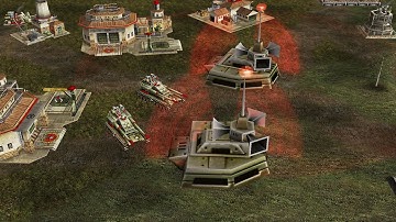 BOSS CHINA vs 7 GLA STEALTH - Command & Conquer Generals Apocalyptic 2.2