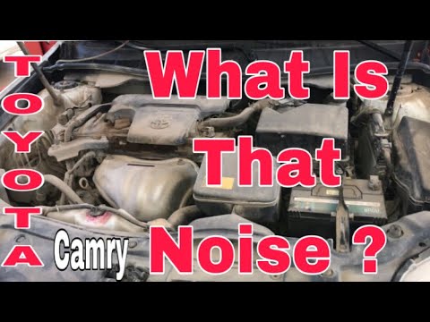 How To Diagnose Engine Noise Of Toyota Camry - YouTube