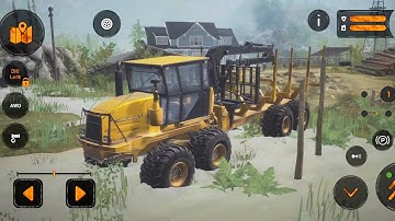 Mission #10 - Crane Operator 2 Part - 1 | MudRunner Android Gameplay HD