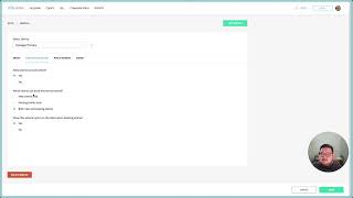 How to choose scheduling settings for specific services